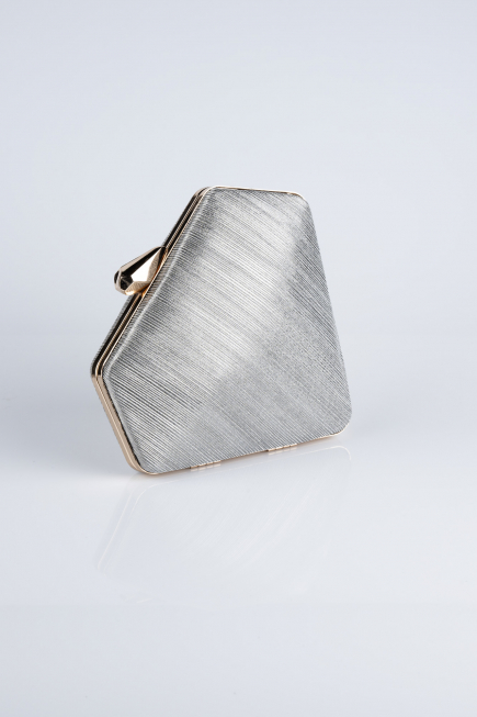 Kästchen-Tasche Platin V222
