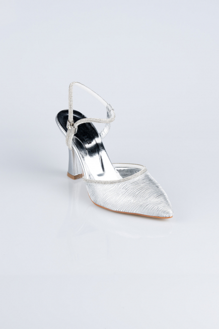 Stiletto Laserschnitt Silber MJ5150