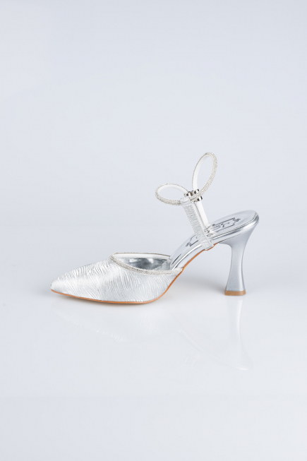 Stiletto Laserschnitt Silber MJ5150