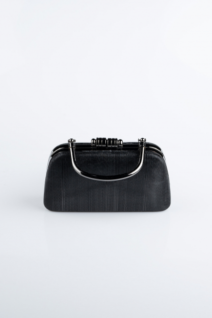 Abendtaschen Laserschnitt Schwarz SH839
