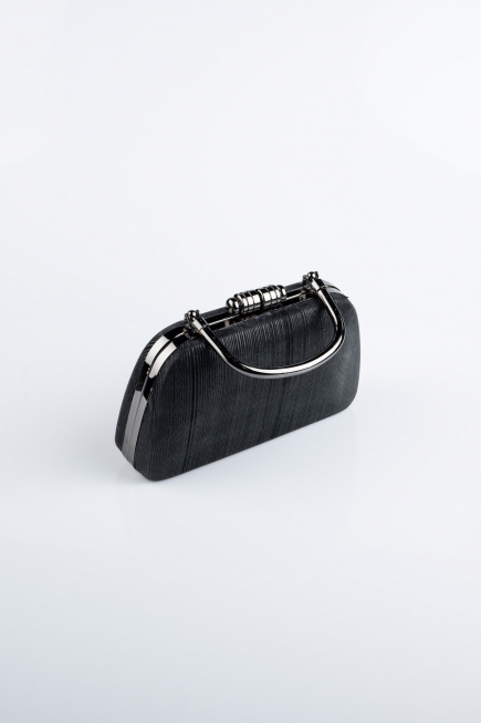 Abendtaschen Laserschnitt Schwarz SH839