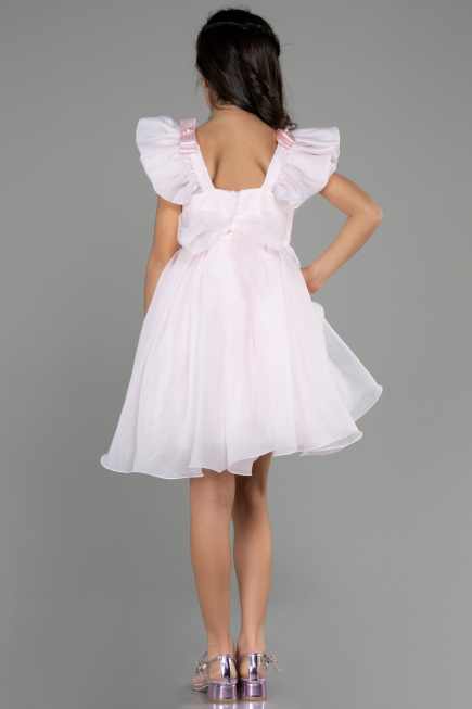 Abendkleid für Kinder Lang Puder ABU3722