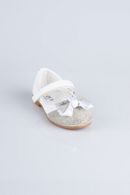 Kinderschuhe Leder Weiß MJ4000