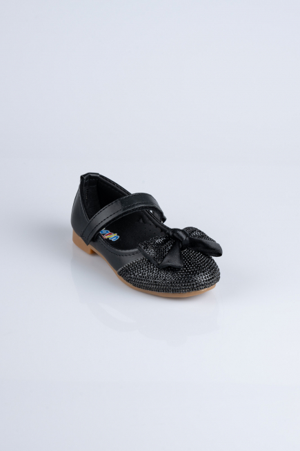 Kinderschuhe Leder Schwarz MJ4000