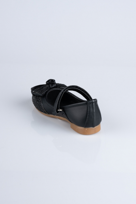 Kinderschuhe Leder Schwarz MJ4000