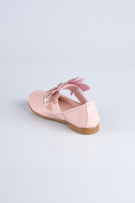 Kinderschuhe Lackleder Puder MJ4001