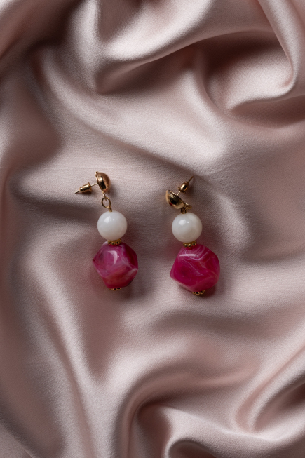 Ohrschmuck Fuchsie UK903