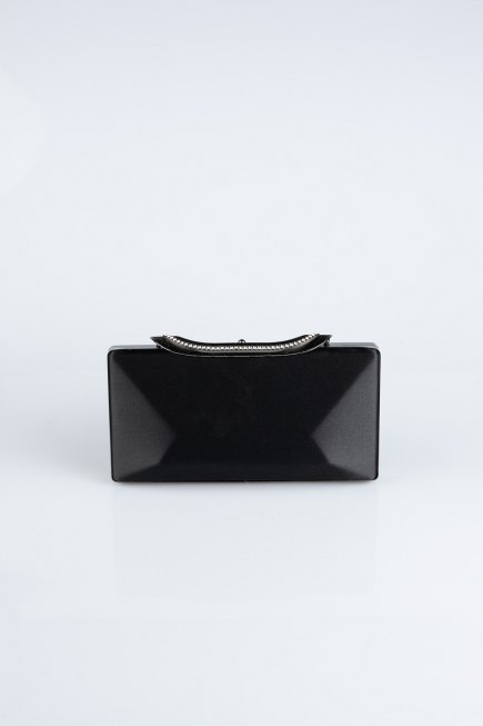 Abendtaschen Satin Schwarz V729