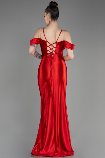 Abendkleid Lang Rot ABU3840