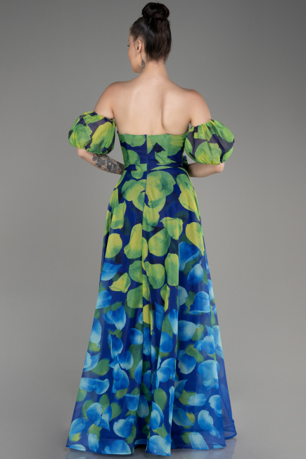 Abendkleid Lang Grün ABU3903