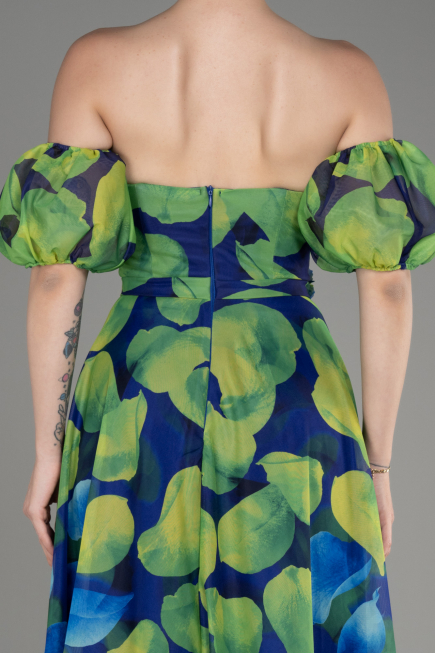 Abendkleid Lang Grün ABU3903