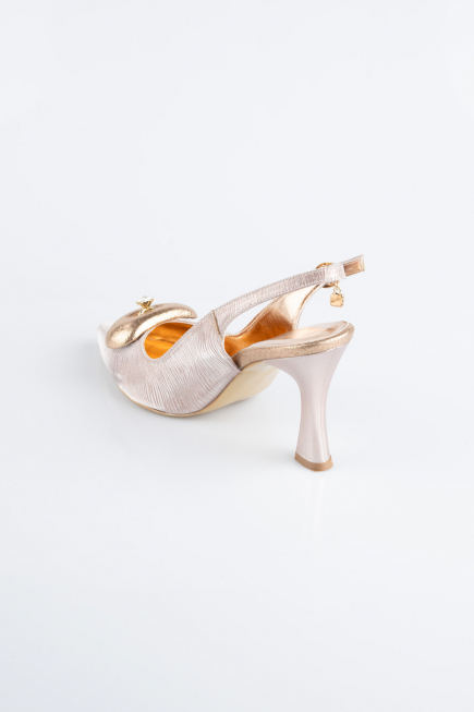 Stiletto Laserschnitt Rosa MJL5164