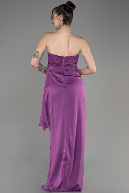 Abschlusskleid Lang Chiffon Violette ABU3947