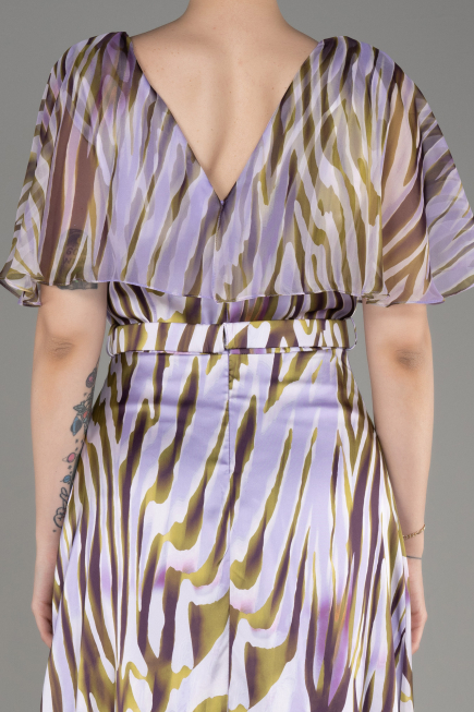 Abendkleid Lang Lila ABU3973