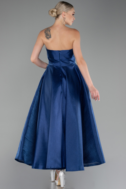 Partykleid Lang Marineblau ABU4049