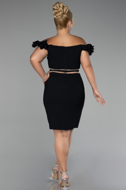 Partykleid Kurz Schwarz ABK2120