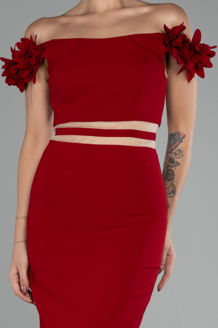 Partykleid Kurz Rot ABK2120