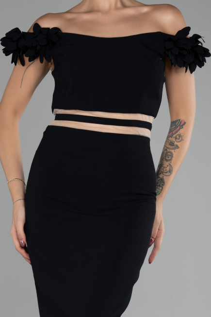 Partykleid Kurz Schwarz ABK2120