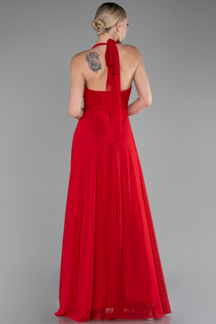 Abschlusskleid Lang Rot ABU4188