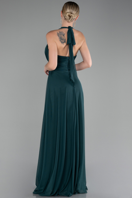 Abschlusskleid Lang Smaragdgrün ABU4188