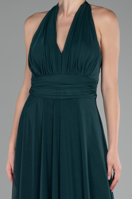 Abschlusskleid Lang Smaragdgrün ABU4188