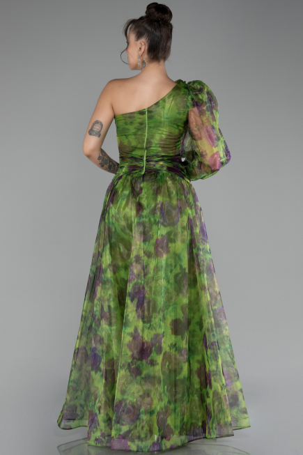 Abendkleid Lang Grün ABU4206