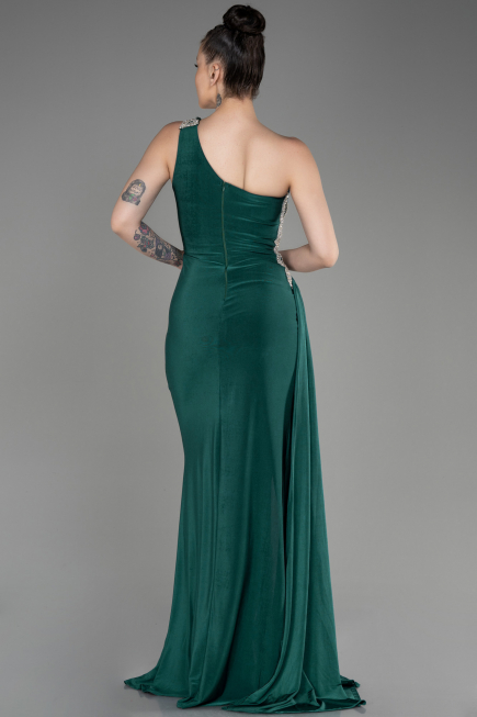 Abendkleid Lang Smaragdgrün ABU2964