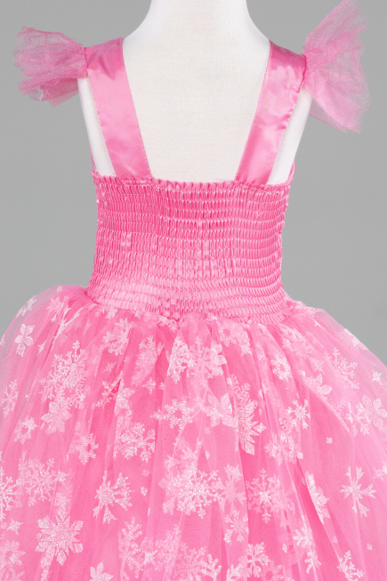 Abendkleid für Kinder Lang Rosa ABU4238