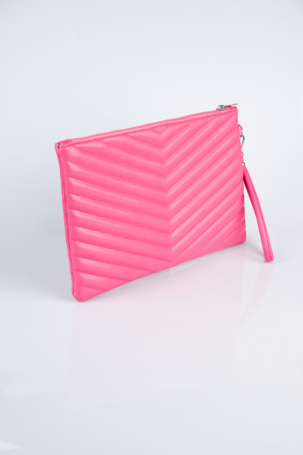 Abendtaschen Leder Fuchsie KC413