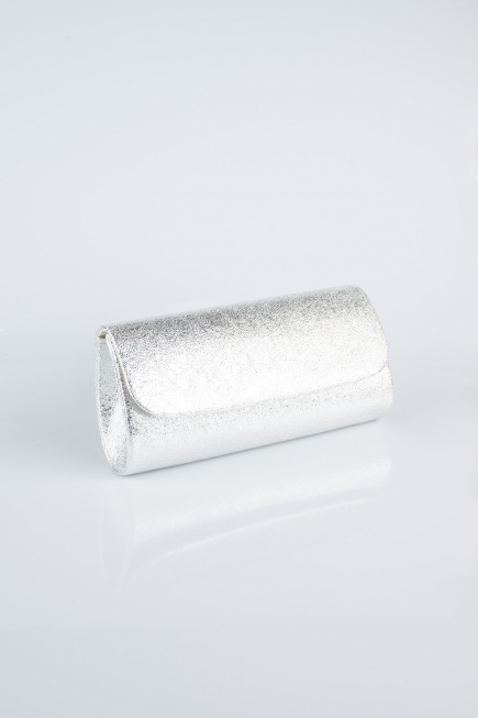 Abendtasche Kristall Silber KC202