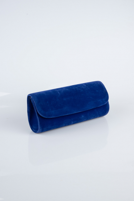 Abendtaschen Wildleder Sächsischblau KC202