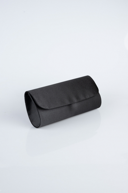 Abendtasche Satin Schwarz KC202