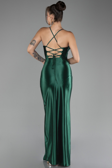 Abschlusskleid Lang Smaragdgrün ABU3247