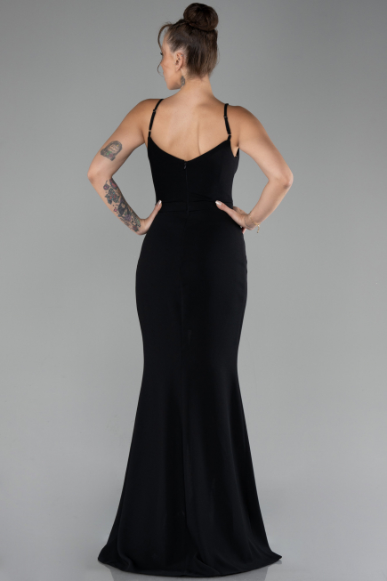 Abendkleid Lang Schwarz ABU4299