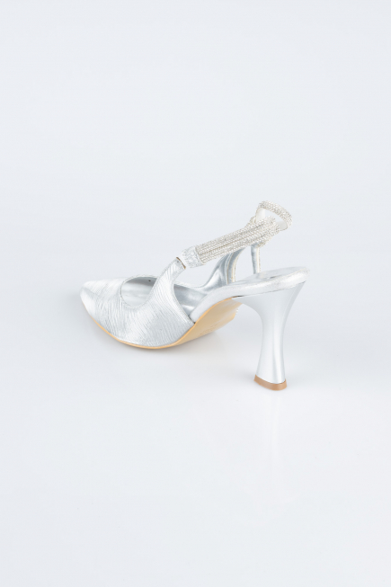 Stiletto Laserschnitt Silber MJ4102