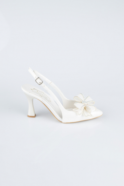 Party-Schuhe Haut Weiß MJD4100