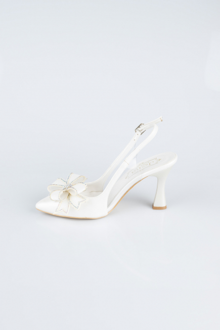 Party-Schuhe Haut Weiß MJD4100