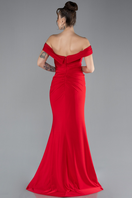 Abendkleid Lang Rot ABU4400