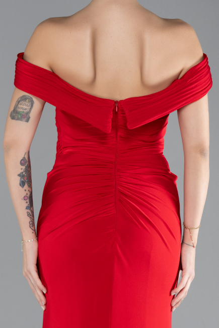 Abendkleid Lang Rot ABU4400