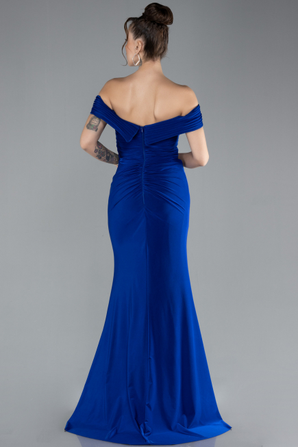 Abendkleid Lang Sächsischblau ABU4400