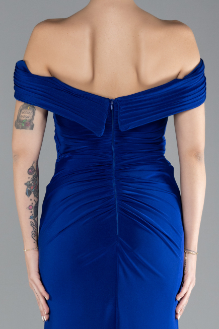 Abendkleid Lang Sächsischblau ABU4400