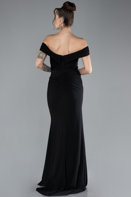 Abendkleid Lang Schwarz ABU4400