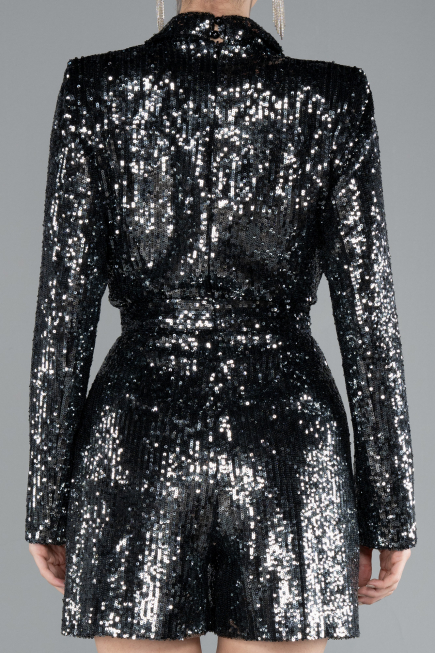 Partykleid Anthrazit ABT124