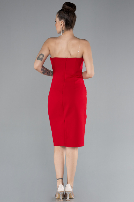 Partykleid Kurz Rot ABK2211