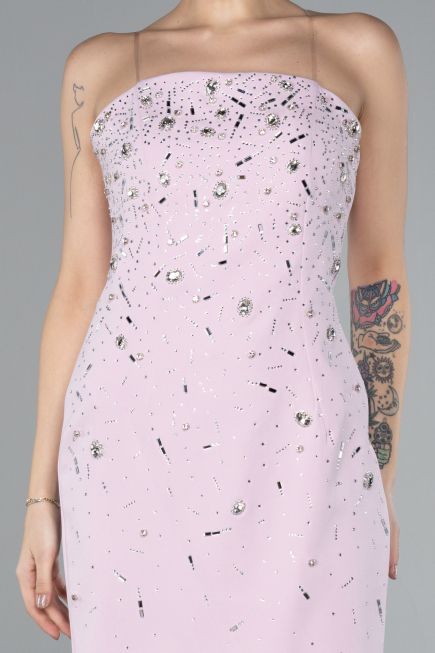 Partykleid Kurz Puder ABK2211