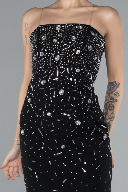 Partykleid Kurz Schwarz ABK2211