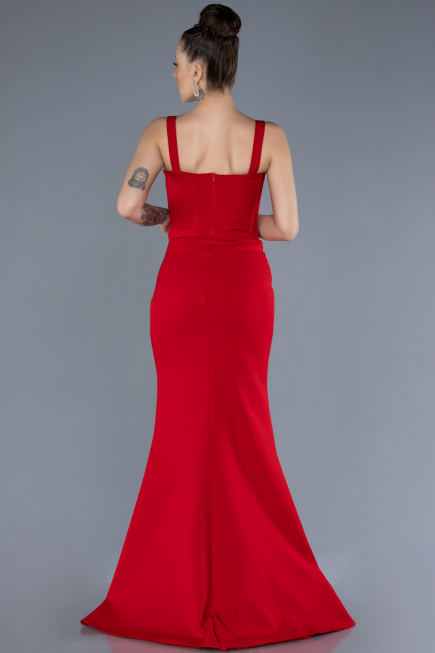 Abendkleid Lang Rot ABU3345