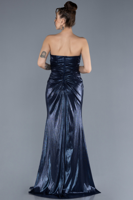 Abendkleid Lang Marineblau ABU4623