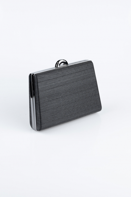 Abendtasche Laserschnitt Schwarz KC715