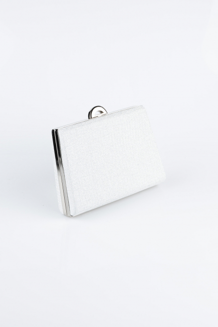 Abendtasche Silber KC715